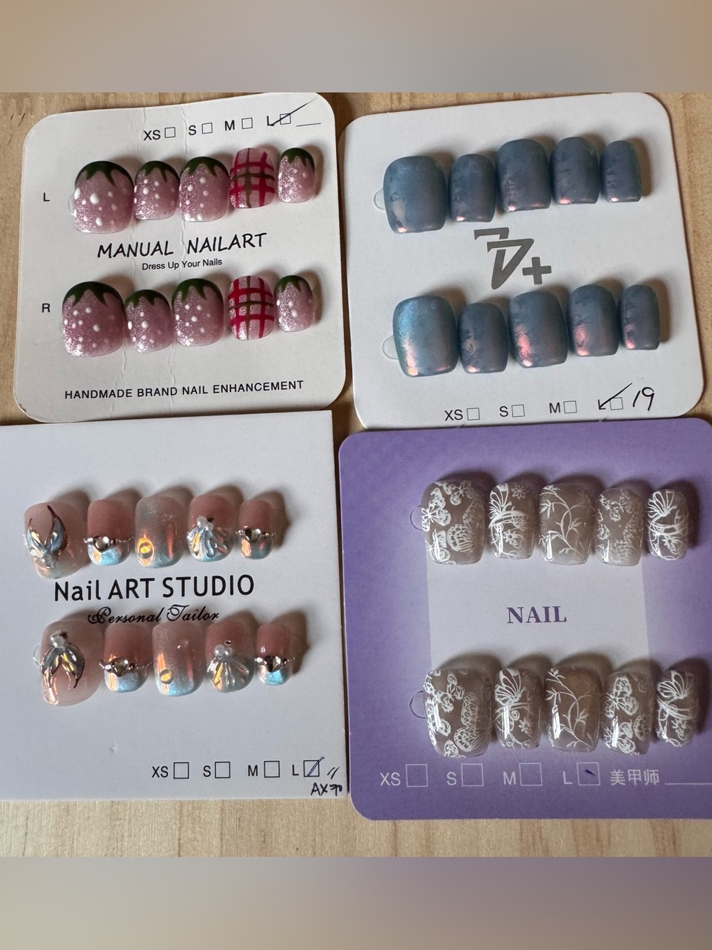 Press-On Nails - Summer bundle ~ Short square!